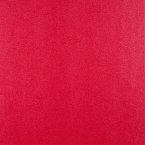 Designer Fabrics 54 in. Wide Red- Upholstery Grade Recycled Leather G530 - main